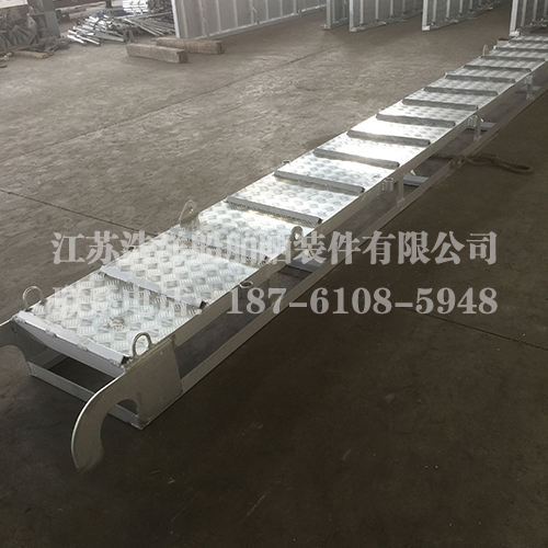 鋁合金船用跳板碼頭梯廠家